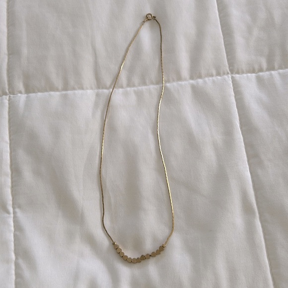 Gold Multi-heart Necklace - Picture 4 of 6